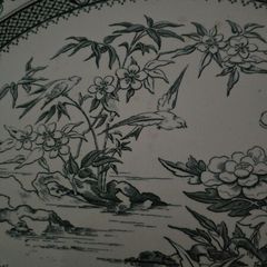 Chinese large serving plate