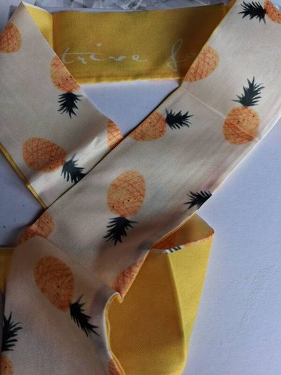 Pineapple Double Sided Multi Use Scarf