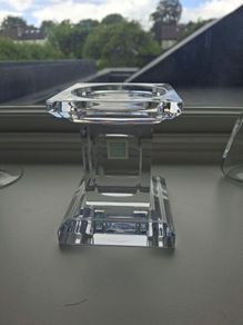 Louise Kennedy Tipperary Crystal Earth Star Pillar Candle