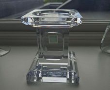 Louise Kennedy Tipperary Crystal Earth Star Pillar Candle