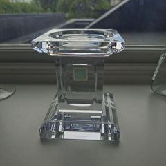 Louise Kennedy Tipperary Crystal Earth Star Pillar Candle