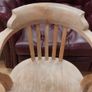 Antique Farmhouse Swivel Desk Chair Image 3