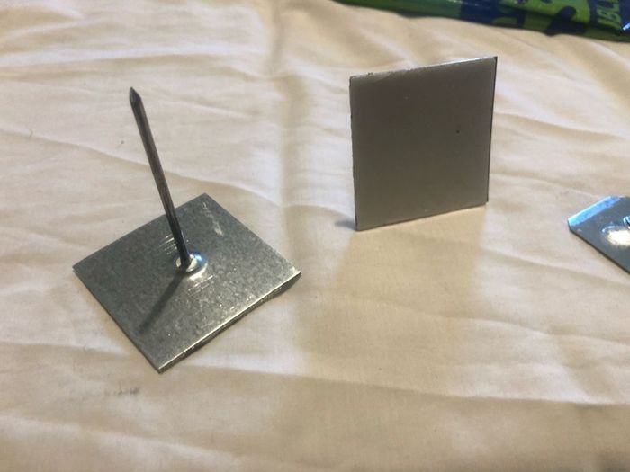 Stick pins for insulation