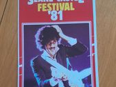Thin Lizzy Replica Slane Castle 1981 booklet