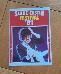 Thin Lizzy Replica Slane Castle 1981 booklet