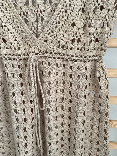 crochet tunic / beachwear coverup 12/14