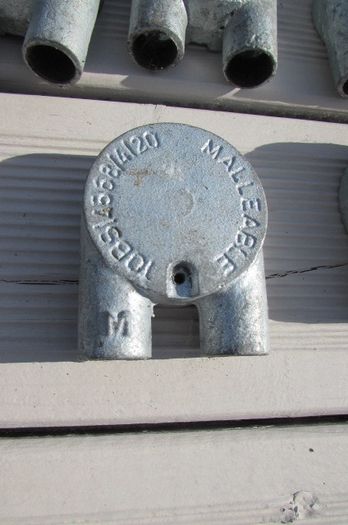 2 Way 20mm U Conduit Galvanised Box x 17