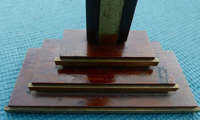 Victorian Amboyna Crucifix. 13,5" x 6,5"