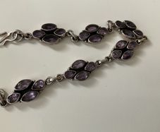 Amethyst Natural Gemstone 925 Sterling Solid Silver