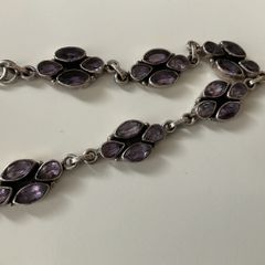 Amethyst Natural Gemstone 925 Sterling Solid Silver