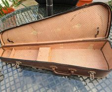 Rare 50's/60's Vintage Cheney England Violin Case