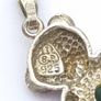 Vintage Signed 925 Sterling Silver Hematite Teddy Bear Charm Image 5