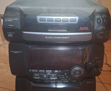 panasonic hifi 5 cd with remote