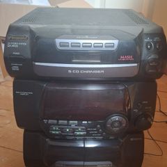 panasonic hifi 5 cd with remote