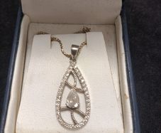 925 silver chain with a pendant