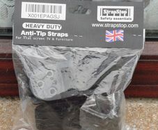 Anti-tip Straps (for Flatscreen Tv's Etc) New.