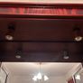 Mahogany Display Cabinet with Glass Shelves & Internal Lighting Image 5