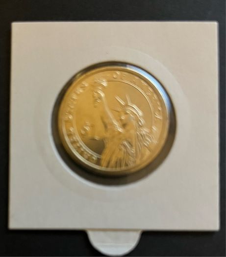 USA James Madison 1809-1817 Presidential Dollar Mint in protective Capsule Issued in 2007