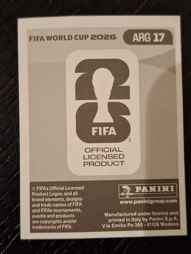 Lionel Messi World Cup 2026 sticker
