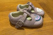 Clarks baby first shoes size 3F