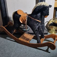 antique rocking horse