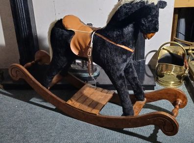 antique rocking horse