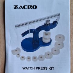 Watch back press