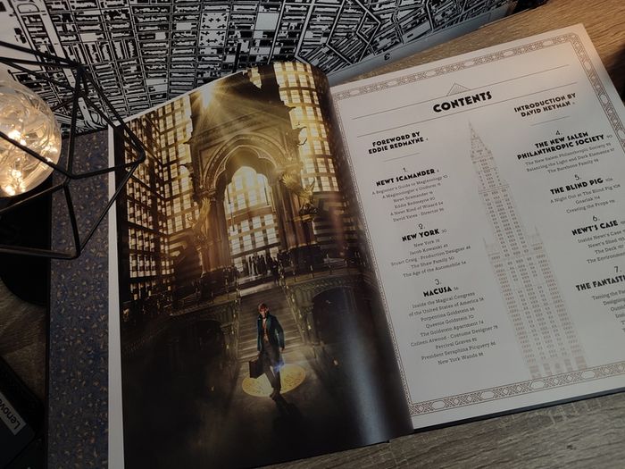 Inside the Magic: The Making of Fantastic Beasts and Where to Find Them ! Hardcover ! 2016 ! by Harper Collins ! Harry Potter !