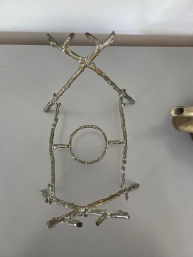 Brass Kettle on Stand