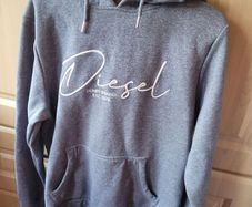 Ladies Grey Diesel Jumper