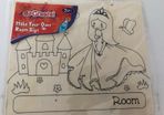 Kids Princess Create Your Own Room Sign
