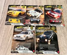 thrill climbers set of 5 hot wheels premium