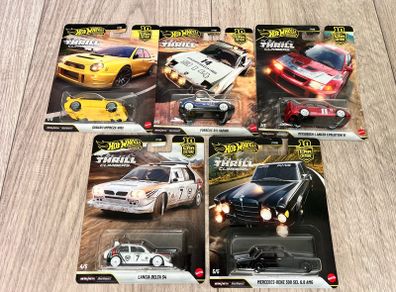 thrill climbers set of 5 hot wheels premium