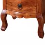 Nightstand with Drawers Solid Acacia Wood Image 9