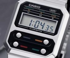 Casio A100WE-1AEF Vintage style watch