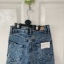 BMWT Bershka High Waist denim shorts Image 5