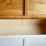 Hall Storage monks Bench with Oak Top solid wood Image 2