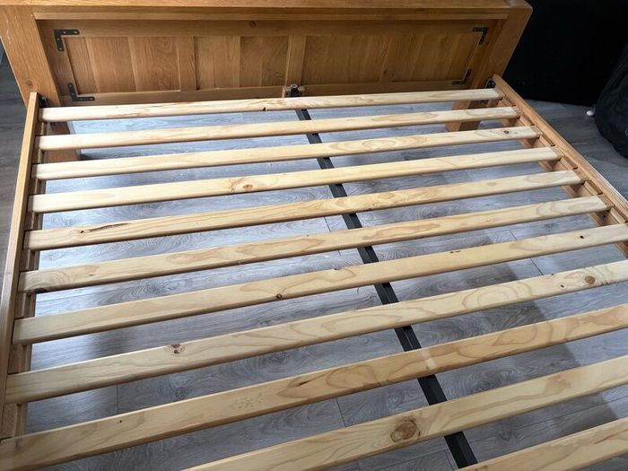 Super king bed wooden frame