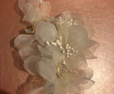 Champagne colour hair clip