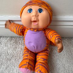 Cabbage Patch Kids Cuties Tiger Doll approx.25 cm. Used Please see photos