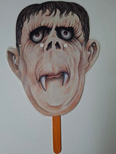 Halloween Hand Held Masks (Laminated)