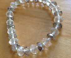 Clear Beaded Bracelet