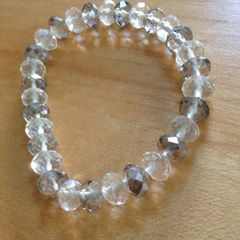 Clear Beaded Bracelet