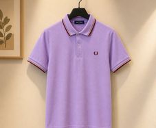 Fred Perry Polo Shirt Size Medium Twin Tipped