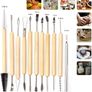 61pcs Ceramic Tools Clay Sculpting Set, Polymer Clay Tools Clay Sculpting Tools, Pottery Carving Tool for Engraving Modeling Embossing Shaping Art DIY (FREE POSTAGE) Image 3