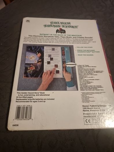 Golden Sound Story Batman The Maze of the Minotaur 1999 Working