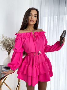 Fuchsia spanish dress