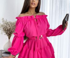 Fuchsia spanish dress