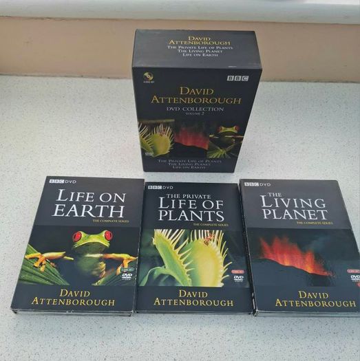 David Attenborough DVD Collection, BOXSET.