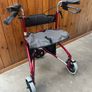 Mobility Walker/Aid  (as new) with seat, brakes and storage - new Image 2